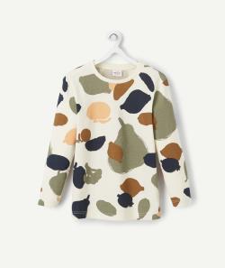 T-shirt garçon en fibres recyclées avec motifs colorés - 8 A