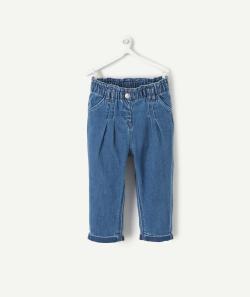 Jean mom bébé fille en denim less water - 18 M