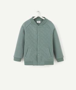 Cardigan vert en fibres recyclées bébé garçon - 36 M
