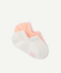 Les 2 paires de socquettes invisibles unies - 24-26