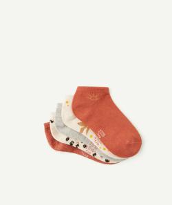 Le lot de 5 chaussettes aux nuances terracotta - 35-37
