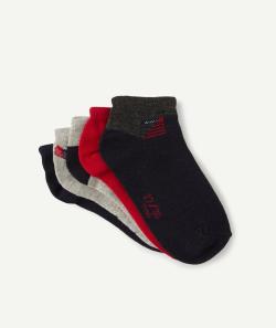 Les 5 paires de chaussettes unies et à motifs - 35-37