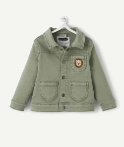 Le veste kaki avec animation lion sur la poche - 3 M