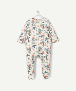 Dors bien en fibres recyclées imprimé zèbres bébé - 23 M
