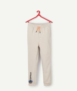 Pantalon de jogging garçon en fibres recyclées gris - S