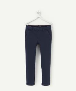 Hugo le pantalon chino garçon bleu marine en fibres recyclées - 12 A