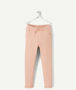 Jogging fille en molleton rose - 9 A