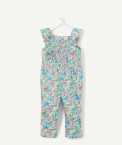 La combinaison blanche imprimé fleuri - 3 M