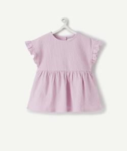 Le t-shirt effet froissé parme - 3 M