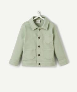 Veste bébé garçon en denim vert low impact - 3 M
