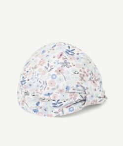 Turban bébé fille imprimé fleuri avec noeud - 23-36 M