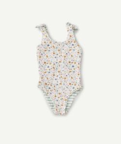 Maillot de bain 1 pièce bébé réversible en fibres recyclées - 36 M