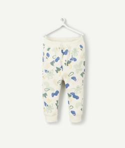 Jogging bébé garçon écru avec poulpes et formes colorés - 12 M