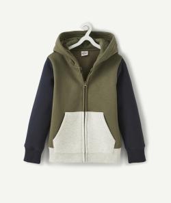 Le gilet zippé coloré à capuche - 2 A