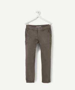 Hugo le pantalon chino gris garçon avec poches - 5 A