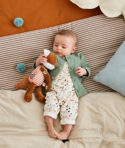 Le gilet kaki en rembourrage recyclé et coton - 9 M