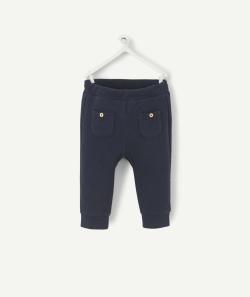 Le pantalon bleu marine en rembourrage recyclé et coton bébé - 3 M
