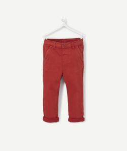 Le pantalon chino rouge en coton - 18 M