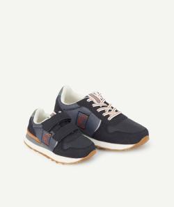 Les baskets bleu marine à lacet garçon - 30