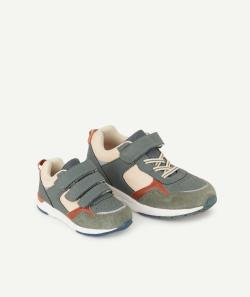 Les baskets basses verte et orange garçon - 29