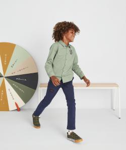 Pantalon slim bleu marine à poche garçon - 14 A