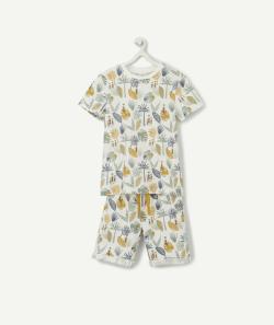 Pyjama garçon en fibres recyclées thème jungle - 14 A