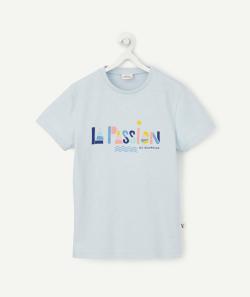 Cosmic vibes - t-shirt bleu scorpion en coton bio enfant - 12-14 A