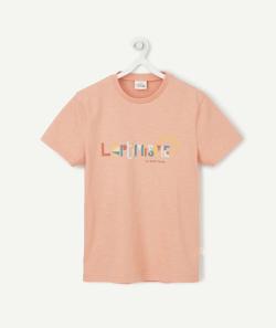 Cosmic vibes - t-shirt rose sagittaire en coton bio enfant - 12-14 A