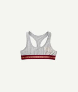 La brassière grise en coton stretch - 14 A