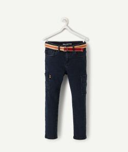 Victor le jean slim avec poches et ceinture garçon - 5 A