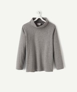 Sous-pull en coton gris garçon - 2 A