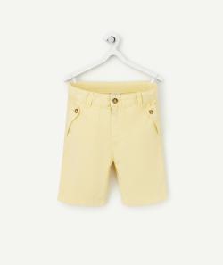 Bermuda droit garçon jaune - 8 A