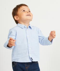 La chemise à fines rayures - 6 M