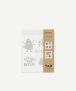 Lot de 2 planches de stickers thème nature - TU