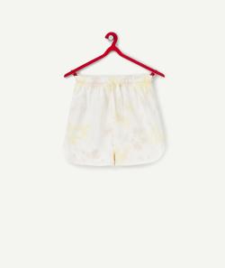 Short fille en fibres recyclées imprimé tye and die - M