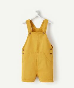 Salopette fluide bébé garçon jaune - 18 M