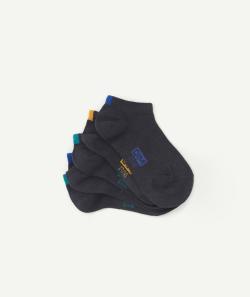 Lot de 5 paires de socquettes bleu marine - 27-30