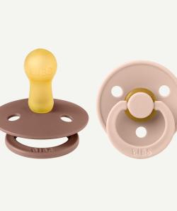 Lot de 2 tétines roses - T1