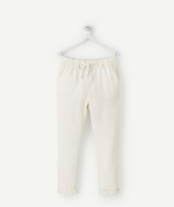 Pantalon relax garçon écru - 5 A