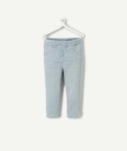 Tregging bébé fille en denim bleu less water - 36 M