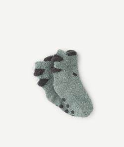Chaussettes bébé garçon antidérapantes dinosaure - 15-17