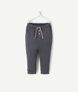 Pantalon de jogging en fibres recyclées écru chiné - 24 M