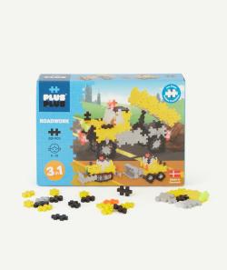 Jeu de construction 3 en 1 engins de chantier 200 pièces - TU