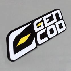 Sticker Gencod compact 85x35 mm