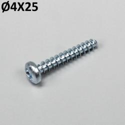 Vis 4x25 mm pour feux, clignotants... (à l'unité)