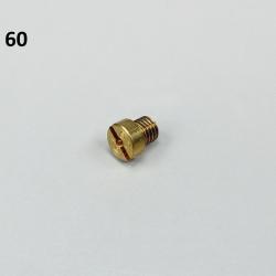 Gicleur 60 Ø5 mm carburateur PHBG, SHA, PHDG Dellorto