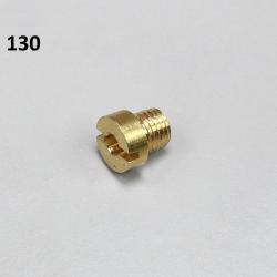 Gicleur 130 Ø6 mm carburateur PHVA, PHBN Dellorto