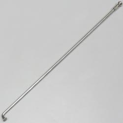 Rayon de roue inox 2.3x202 mm avec écrou cyclomoteur, Solex