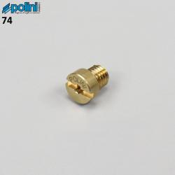 Gicleur 74 Ø5 mm carburateur PHBG, SHA, PHDG Polini