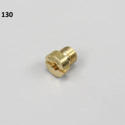 Gicleur 130 Ø6 mm carburateur PHVA, PHBN Polini